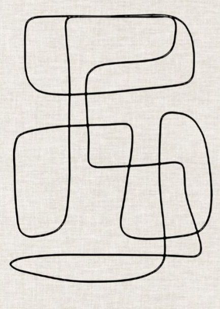Soft Lines Poster