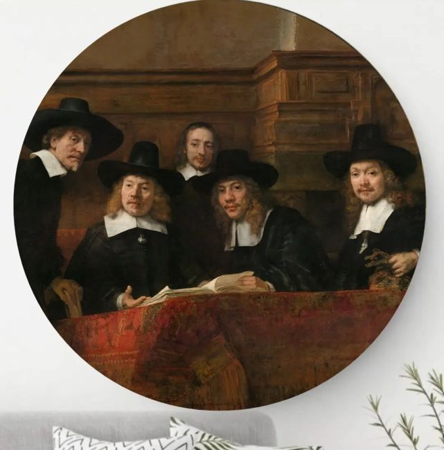 De Staalmeesters - Wandcirkel