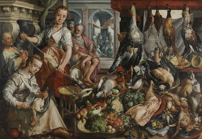 De Welvoorziene Keuken - Joachim Bueckelaer
