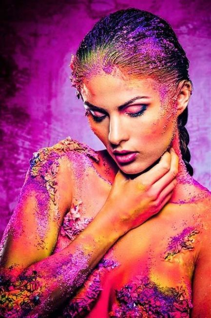 Painted Woman Poster