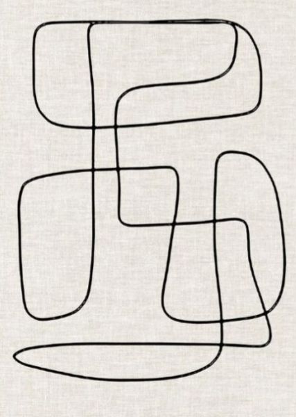 Soft Lines Poster