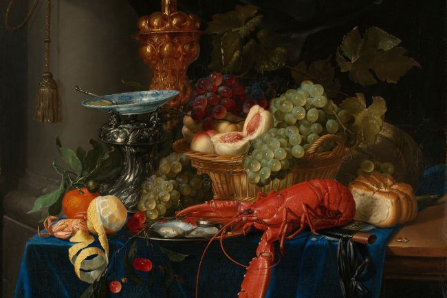 Stilleven met een gouden bokaal - Pieter de Ring
