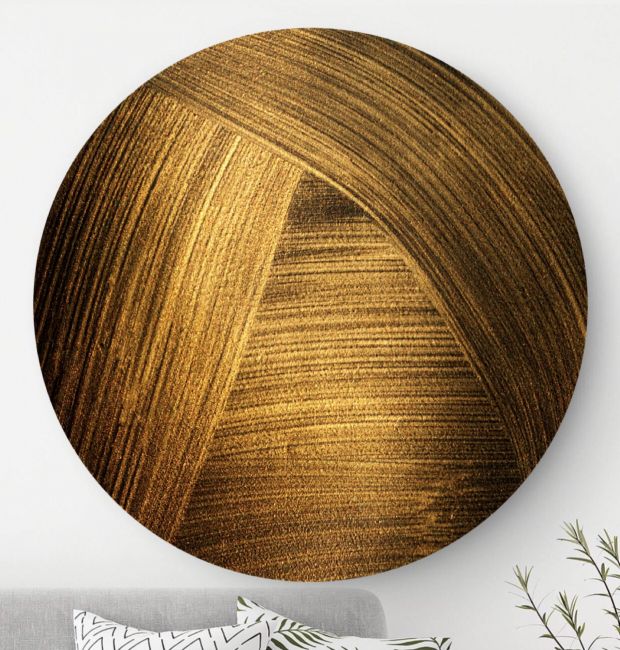 Gold Painting - Wandcirkel