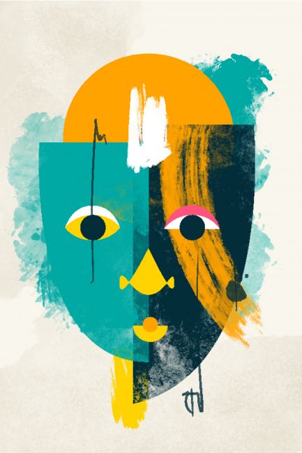 Abstract Face Portrait No3
