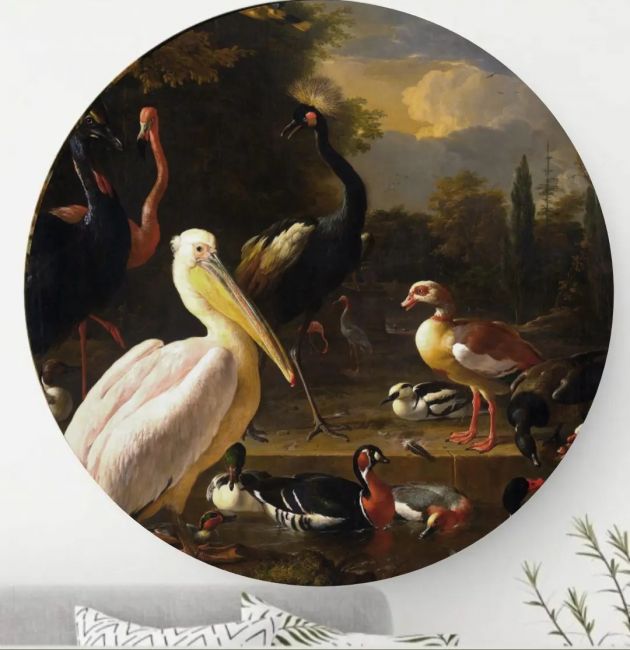 Het Drijvende Veertje - Wandcirkel