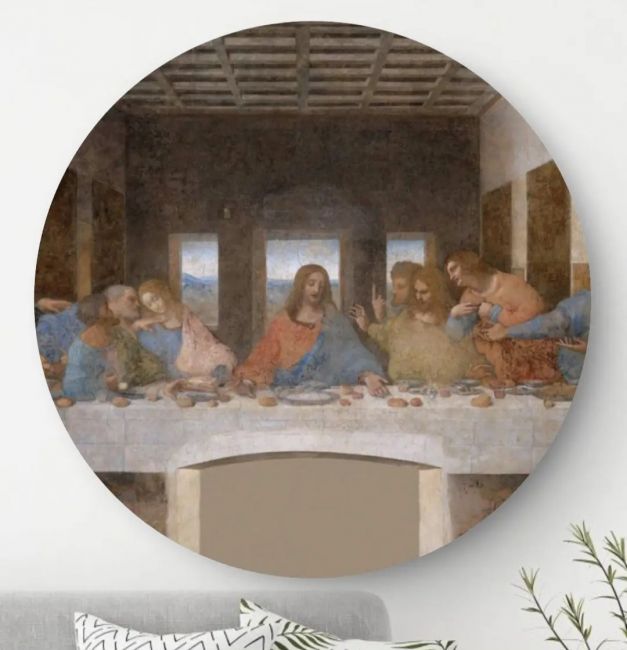 Het Laatste Avondmaal - Wandcirkel