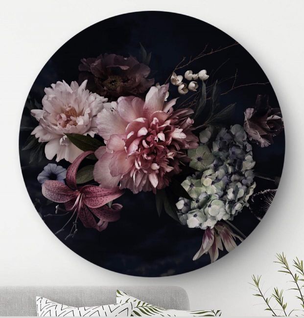Flower Art - Wandcirkel