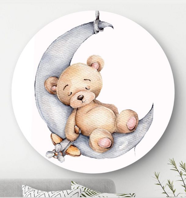 Sleeping Teddy - Wandcirkel