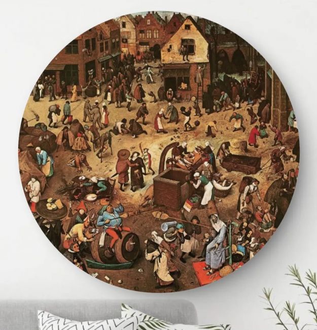 Kinderspelletjes - Wandcirkel