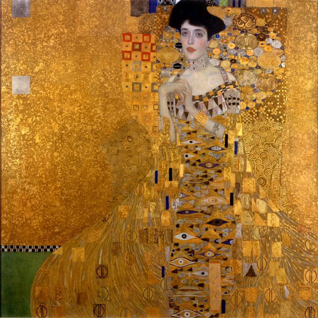 Portret van Adèle Bloch-Bauer - Gustav Klimt