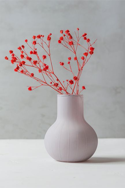 Red Vase