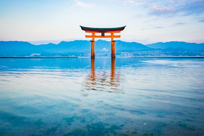 The Floating Torii Gate