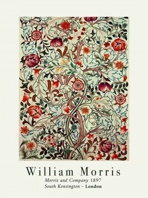 William Morris Autumn Poster