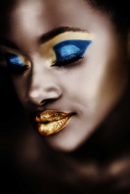 Woman With Make-Up