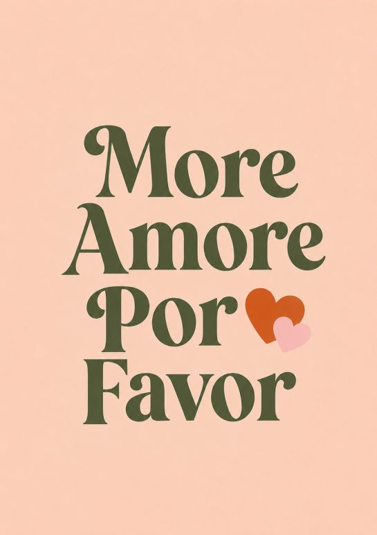 Typografie poster met de tekst