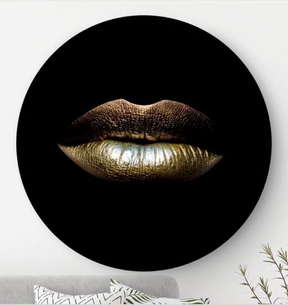 Golden Lips - Wandcirkel