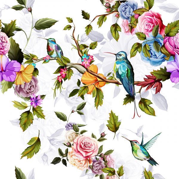 Flower Birds