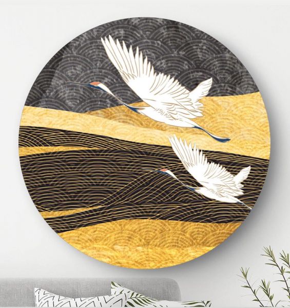 Kraanvogels - Wandcirkel