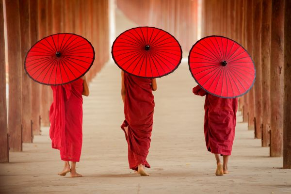 Umbrella Monks